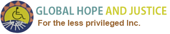 GLOBAL HOPE AND JUSTICE Logo