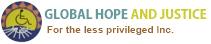 GLOBAL HOPE AND JUSTICE Logo